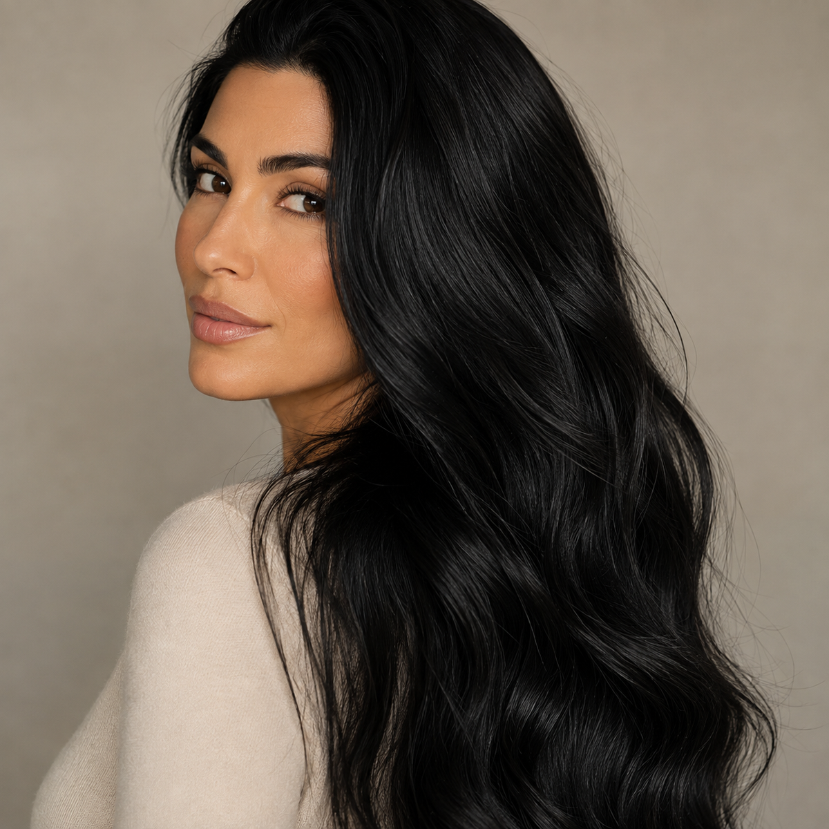 Existing Proper Hair Reserve model photography, used as editorial art